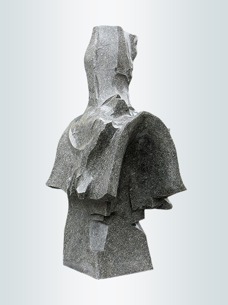 Rzeźba, tytuł: Portret marszanda K