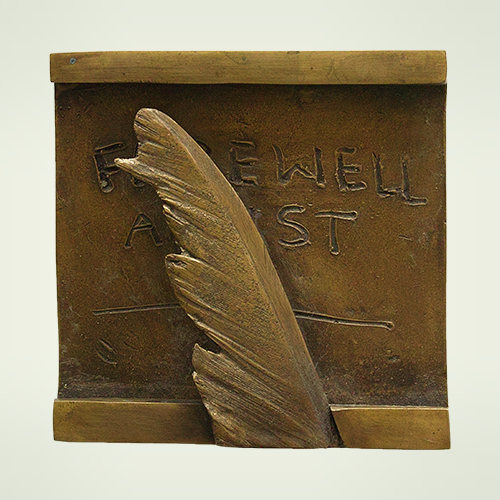 Medal, title: Farewell Artists
